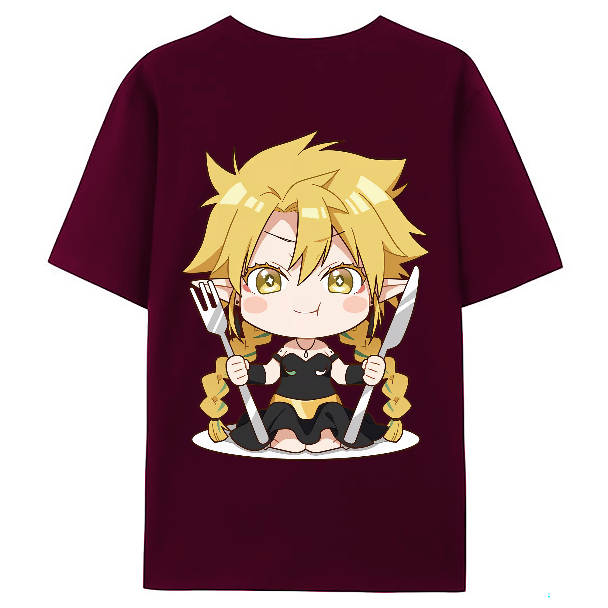 （画像用） 転スラ Regarding Reincarnated to Slime レディース半袖Tシャツ(バックプリント)